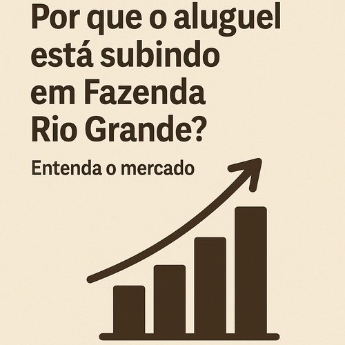 Por que o aluguel está subindo em Fazenda Rio Grande? Entenda o mercado