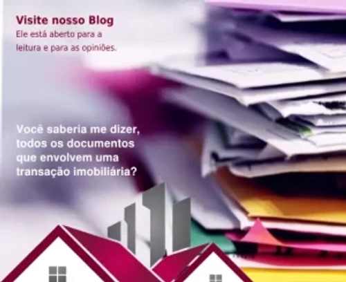 Quais são as documentações numa transação imobiliária?