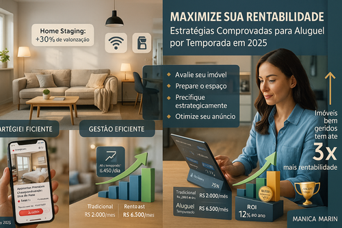 Airbnb e Aluguel por Temporada: Guia Definitivo para Maximizar a Rentabilidade em 2025