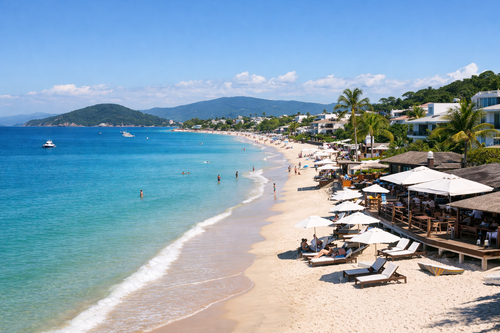 Praia de Jurerê em Florianópolis: qualidade de vida e alto padrão imobiliário