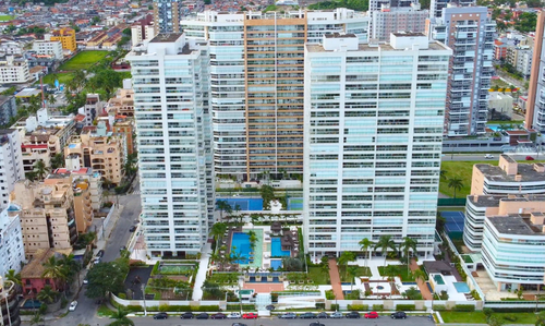 Enseada Ocean Front: O Condomínio Clube Pé na Areia no Guarujá