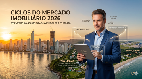 Ciclos do Mercado Imobiliário 2026: Investimento de Luxo