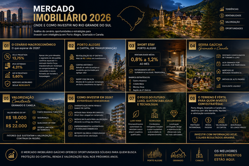 MERCADO IMOBILIÁRIO EM 2026: ONDE E COMO INVESTIR NO RIO GRANDE DO SUL
