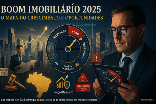 Boom Imobiliário: Como Identificar, Investir e Proteger seu Patrimônio nos Ciclos de Mercado em 2025