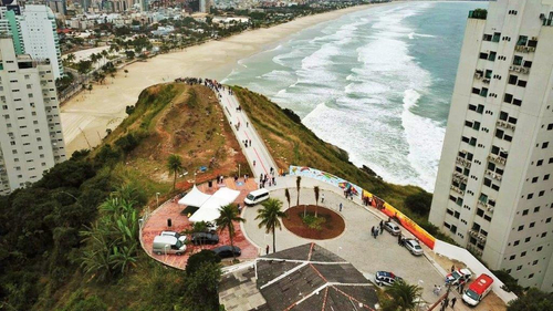 Guarujá Music Fly: Cores e Adrenalina no Mirante da Campina